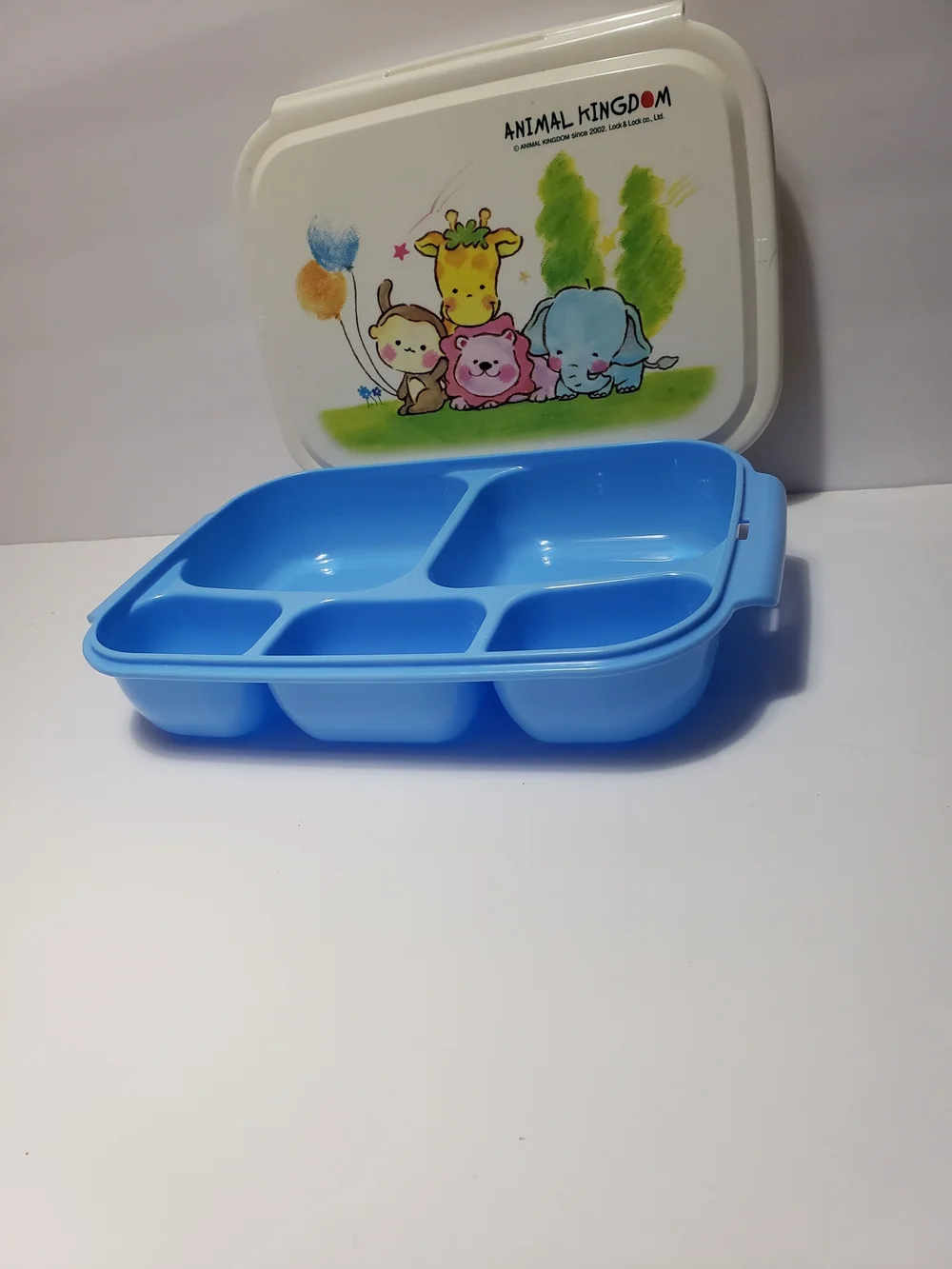NEW! ANIMAL KINGDOM Plastic Bento Box Lunch Conteiner
